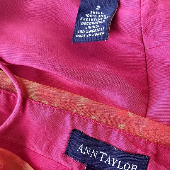 Ann Taylor 2 Piece Silk Outfit - Picture 5 of 6